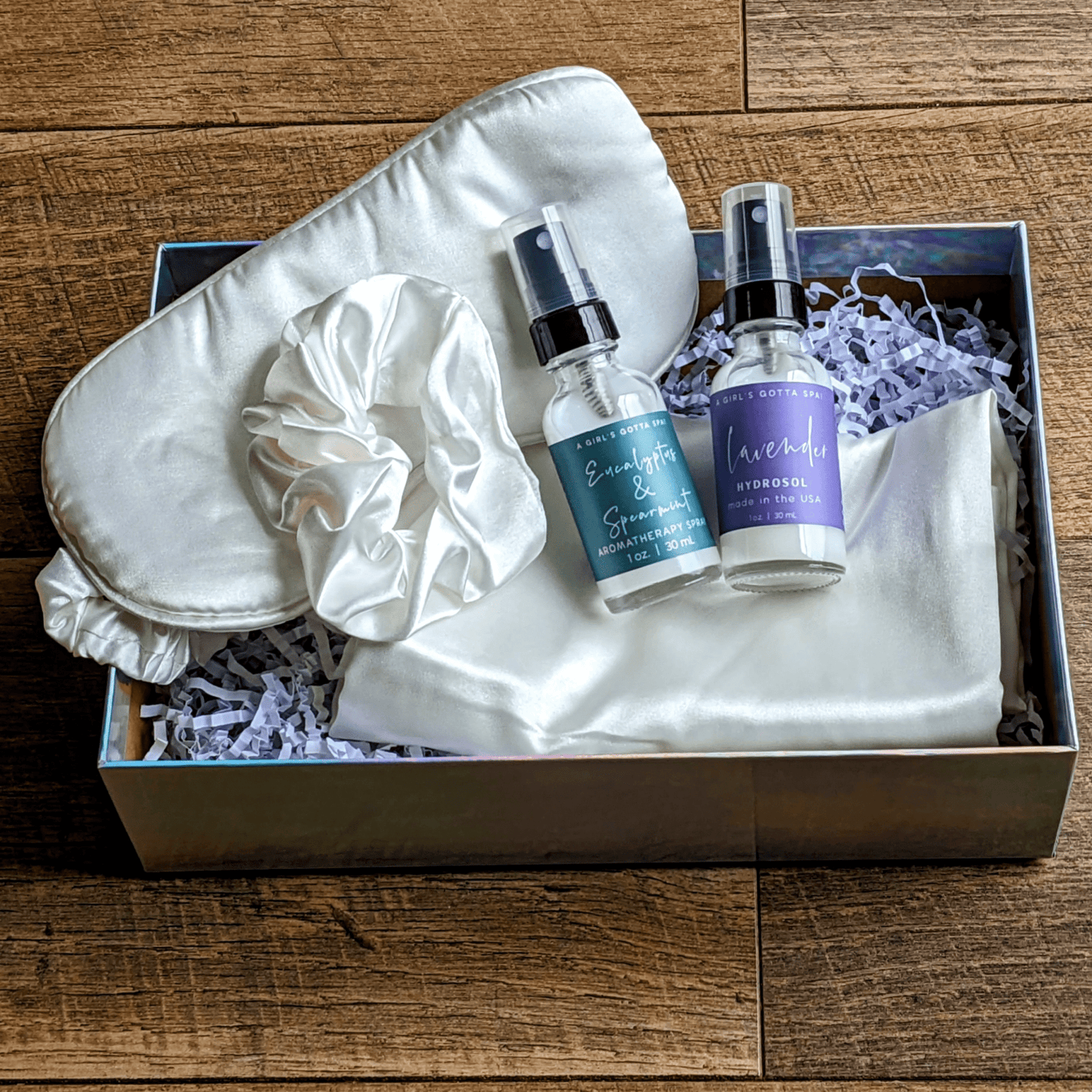 Calming Nights Sleep Satin Gift Set - SeeTheGlow