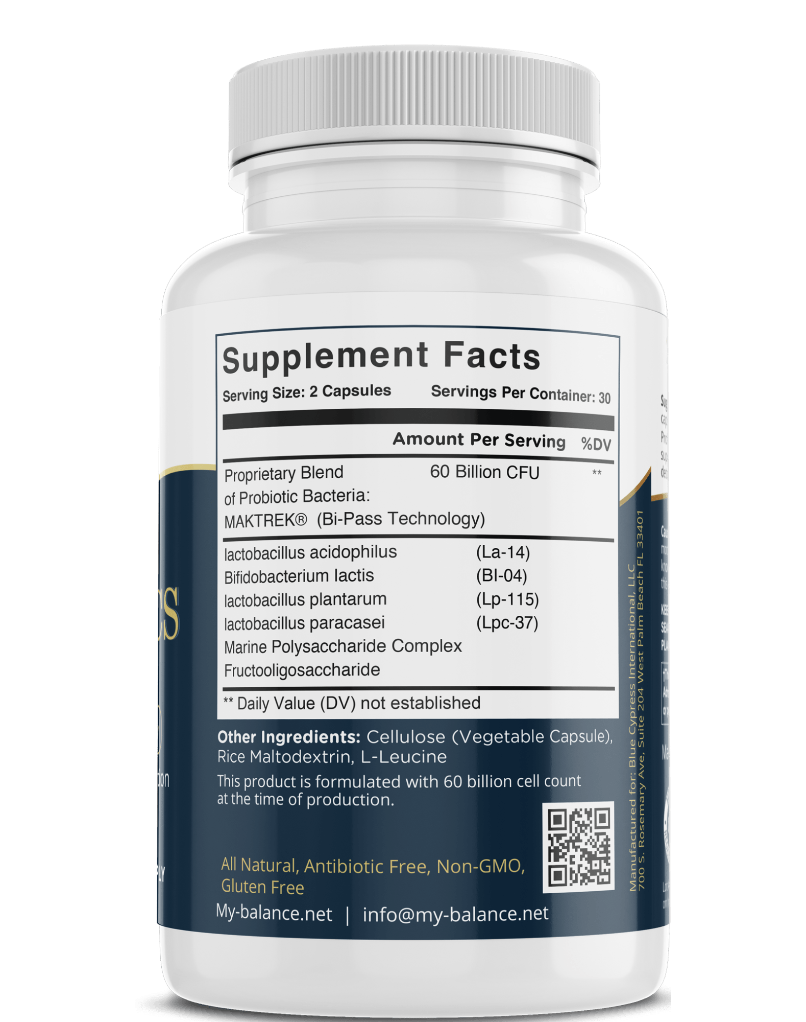 Probiotics 60 billion - Max Strength - SeeTheGlow